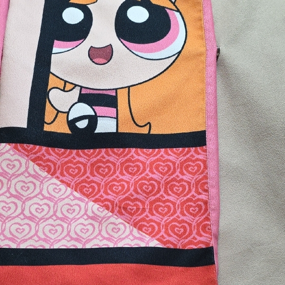 Colorful Cartoon Print Women's Trench Coat - Picture 7 of 16